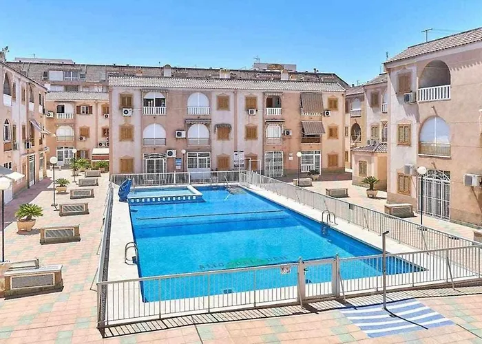 Espanhouse Valencia Apartment With Pool View In Torrevieja